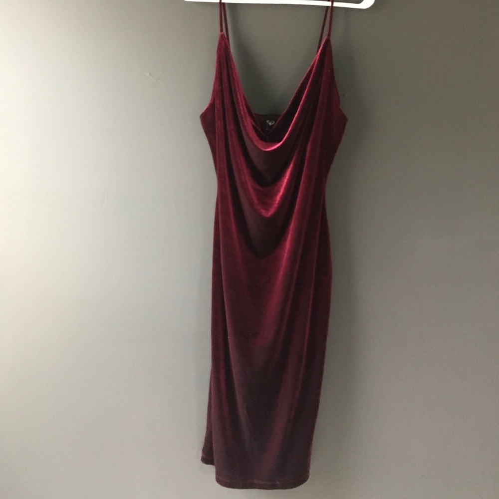 Velvet Midi Dress